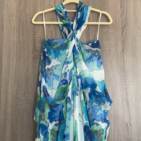 Mara Hoffman Runway Collection Watercolour Dress - Picture 2 of 5